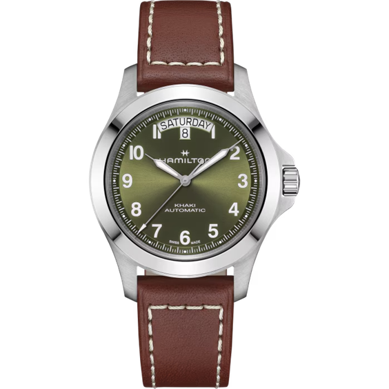 Orologio Hamilton Uomo Khaki Field King Day-date in Acciaio H64475560 - H64475560